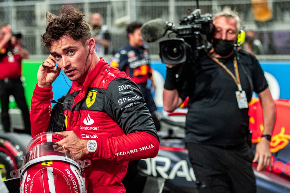 Leclerc teve relógio roubado antes do GP da Emília-Romanha (Foto: Scuderia Ferrari)