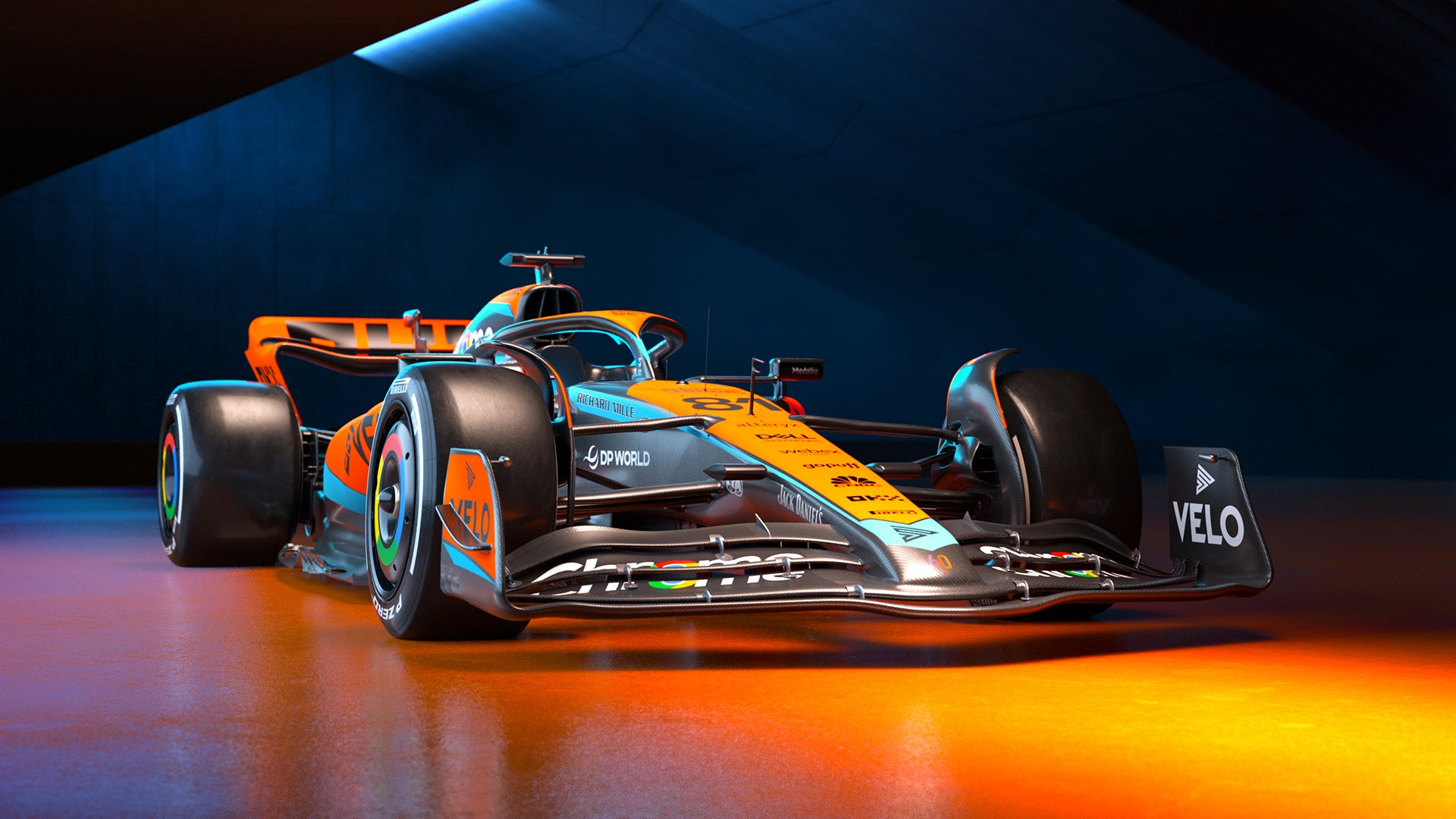 WebStory McLaren lança MCL60 para Fórmula 1 2023 Fórmula 1 Grande