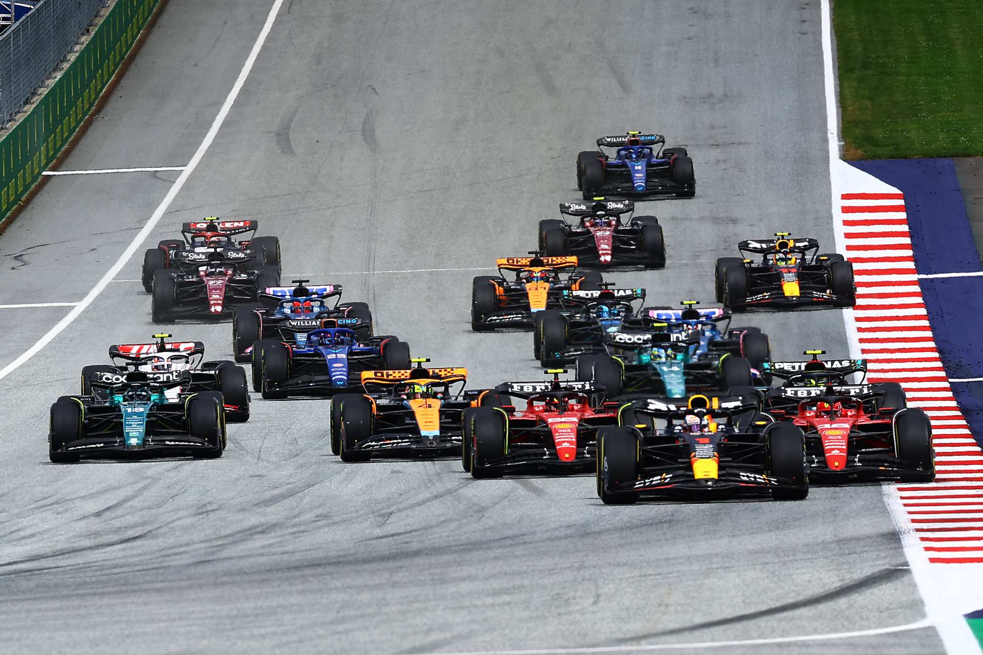 GP da Áustria assume 3ª colocação no ranking de ultrapassagens da F1 2023