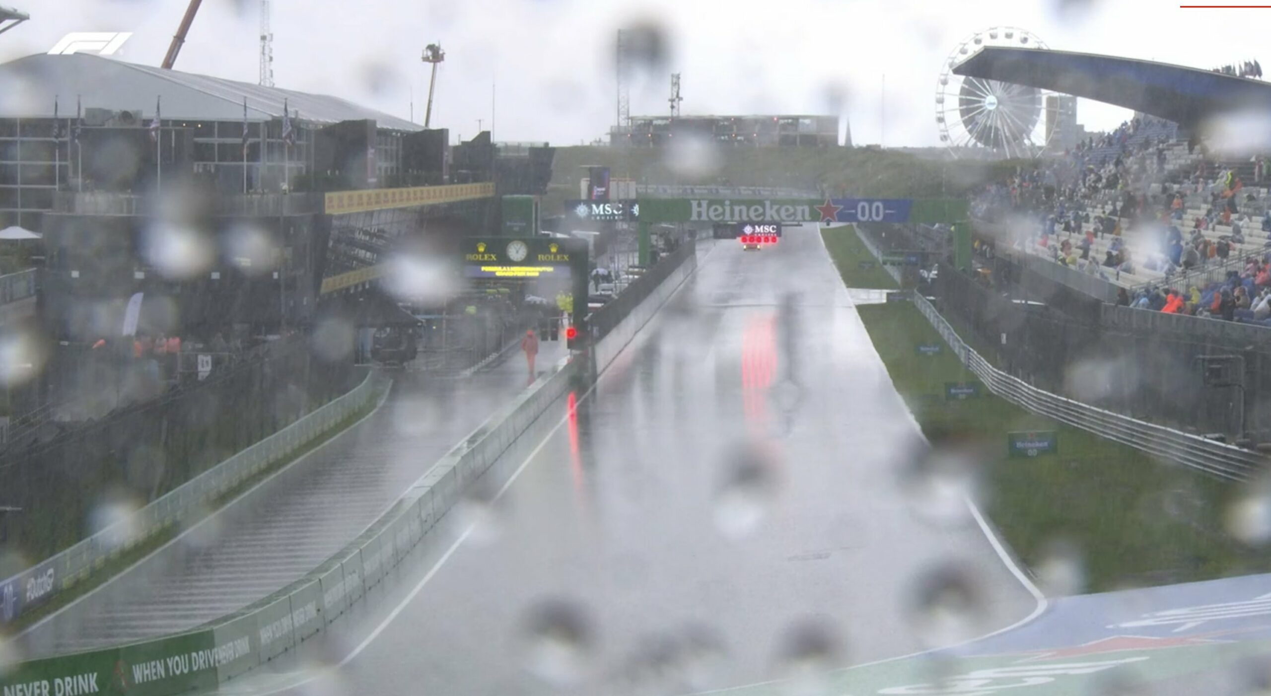 Fórmula 1 encara ameaça de chuva durante sábado de classificação do GP da Holanda