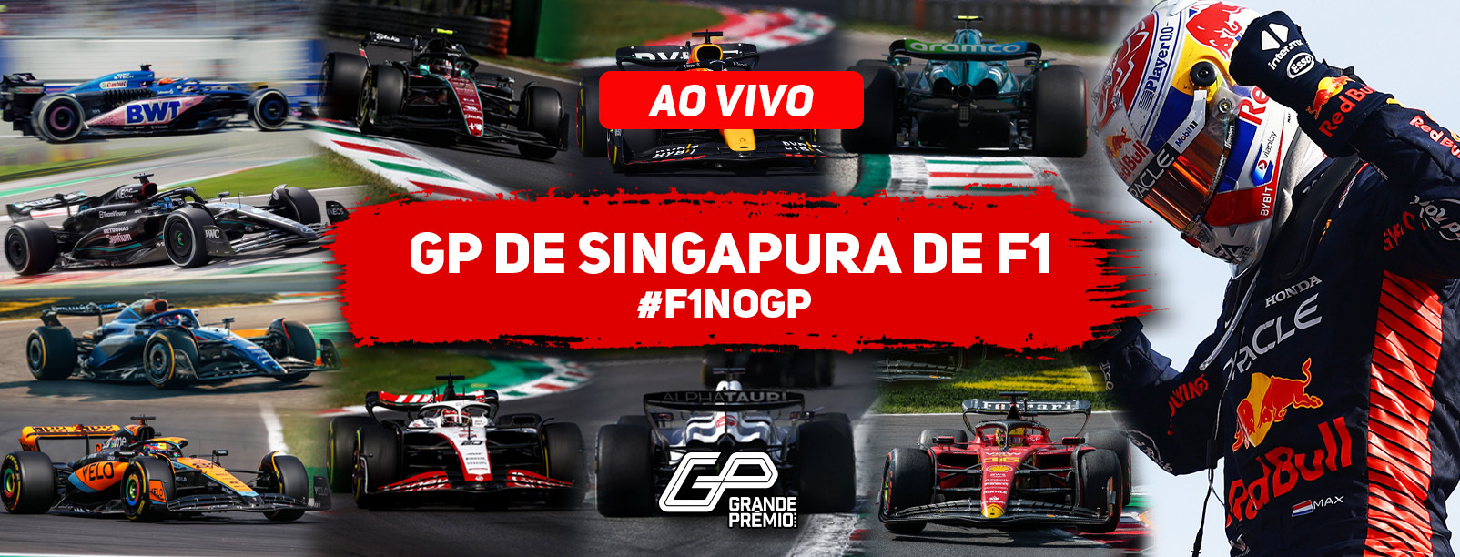 F1 2023 - GP DE SINGAPURA - HORÁRIOS DO 1º DIA DE TREINOS LIVRES