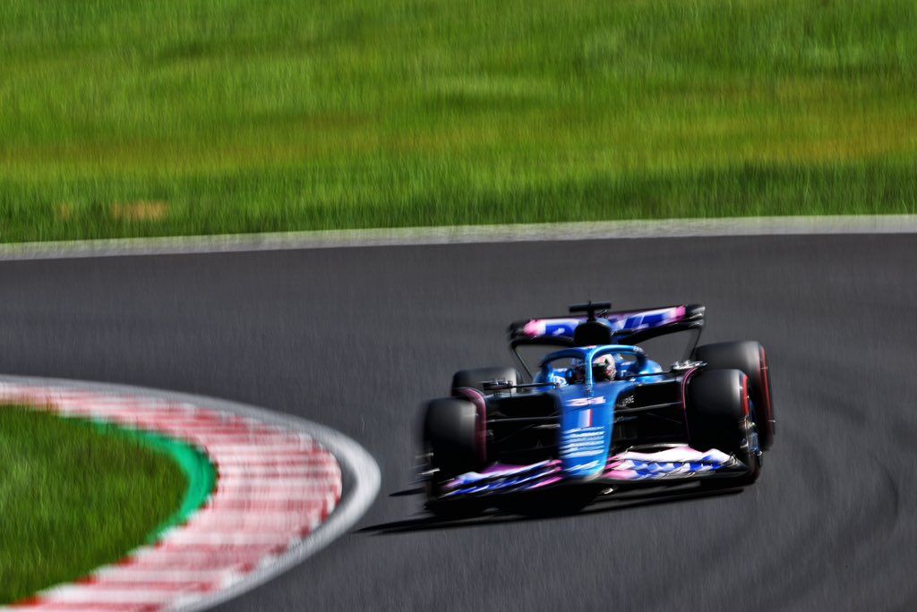 Corrida do GP do Japão de 1 do grid de largada da F2022 no circuito de